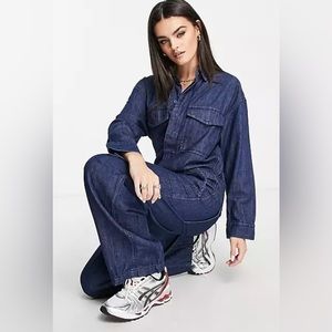Levi’s- Baggy Surplus Jumpsuit- Dark Wash Blue Women’s S